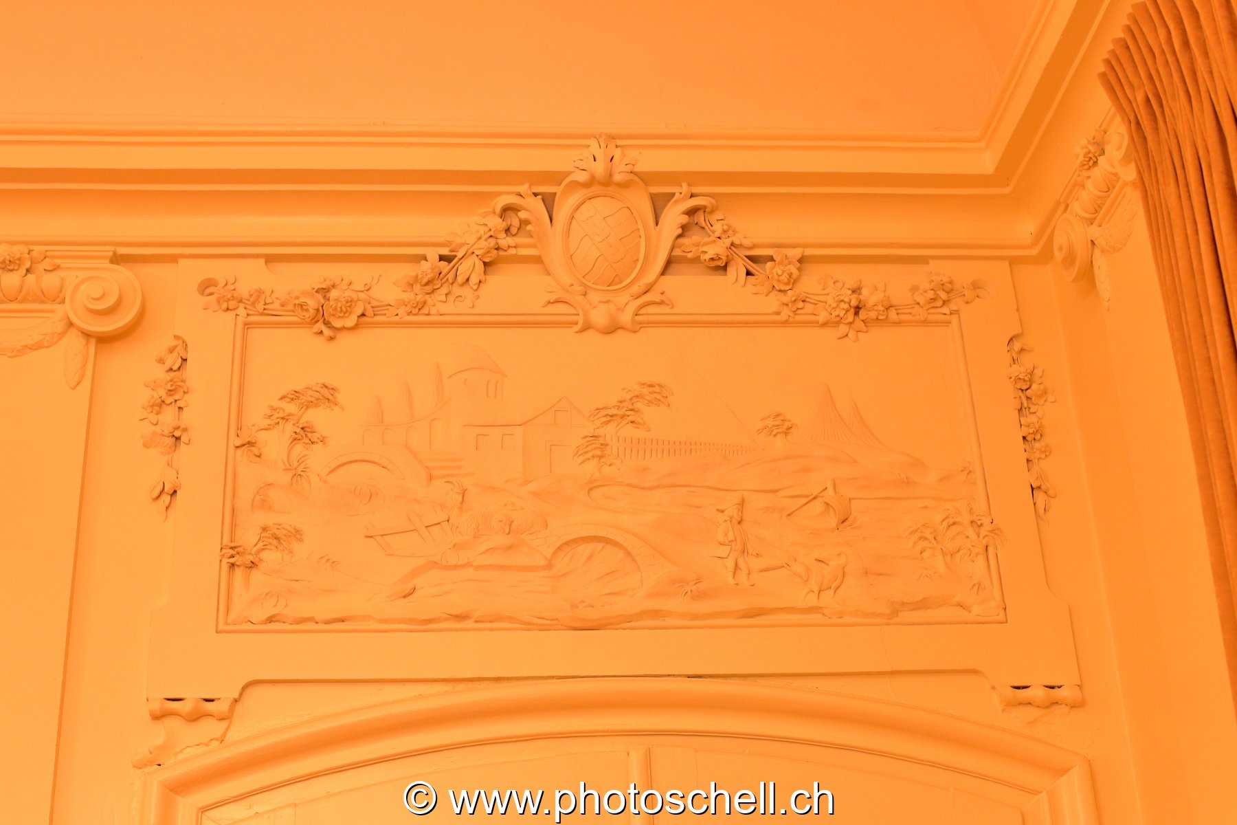 Détails du chateau de Bulle