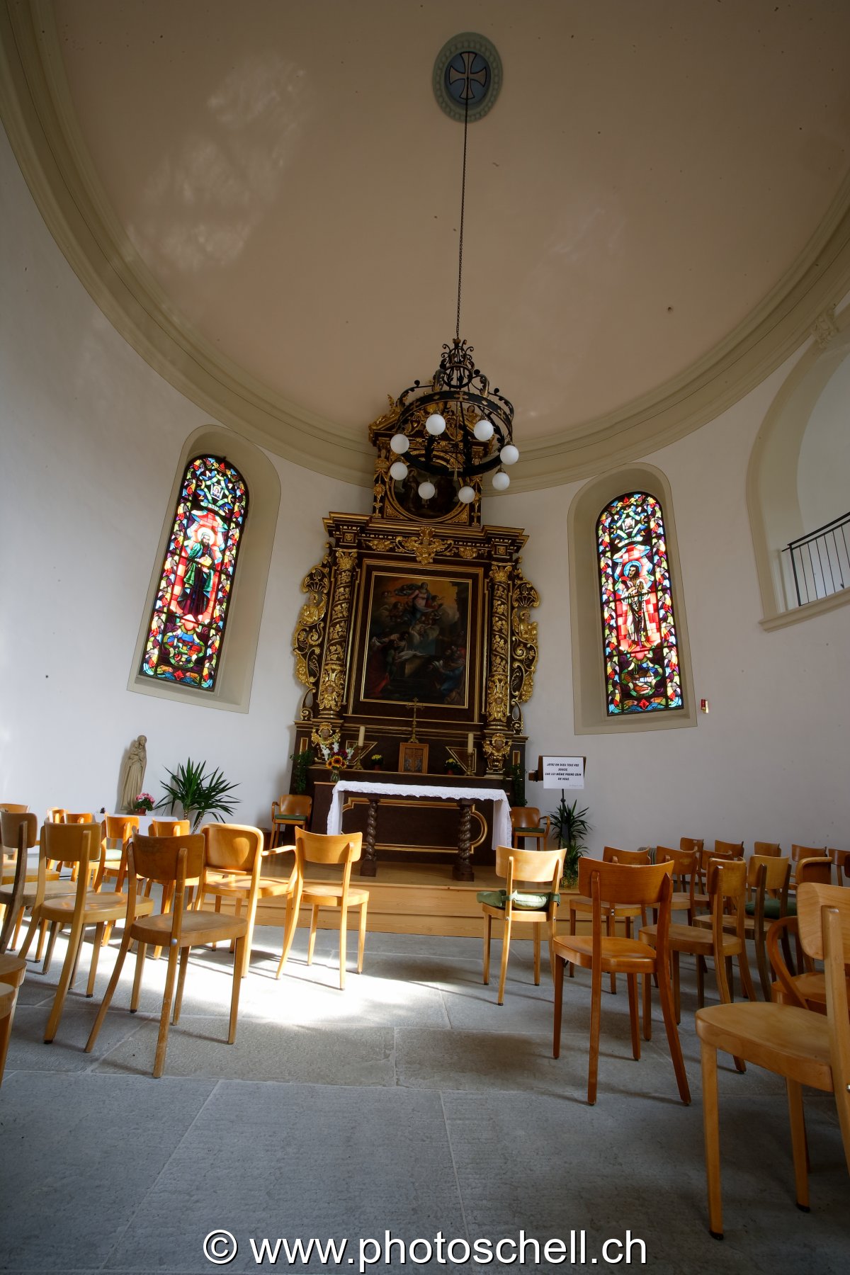 L'intérieur de la Rotonde