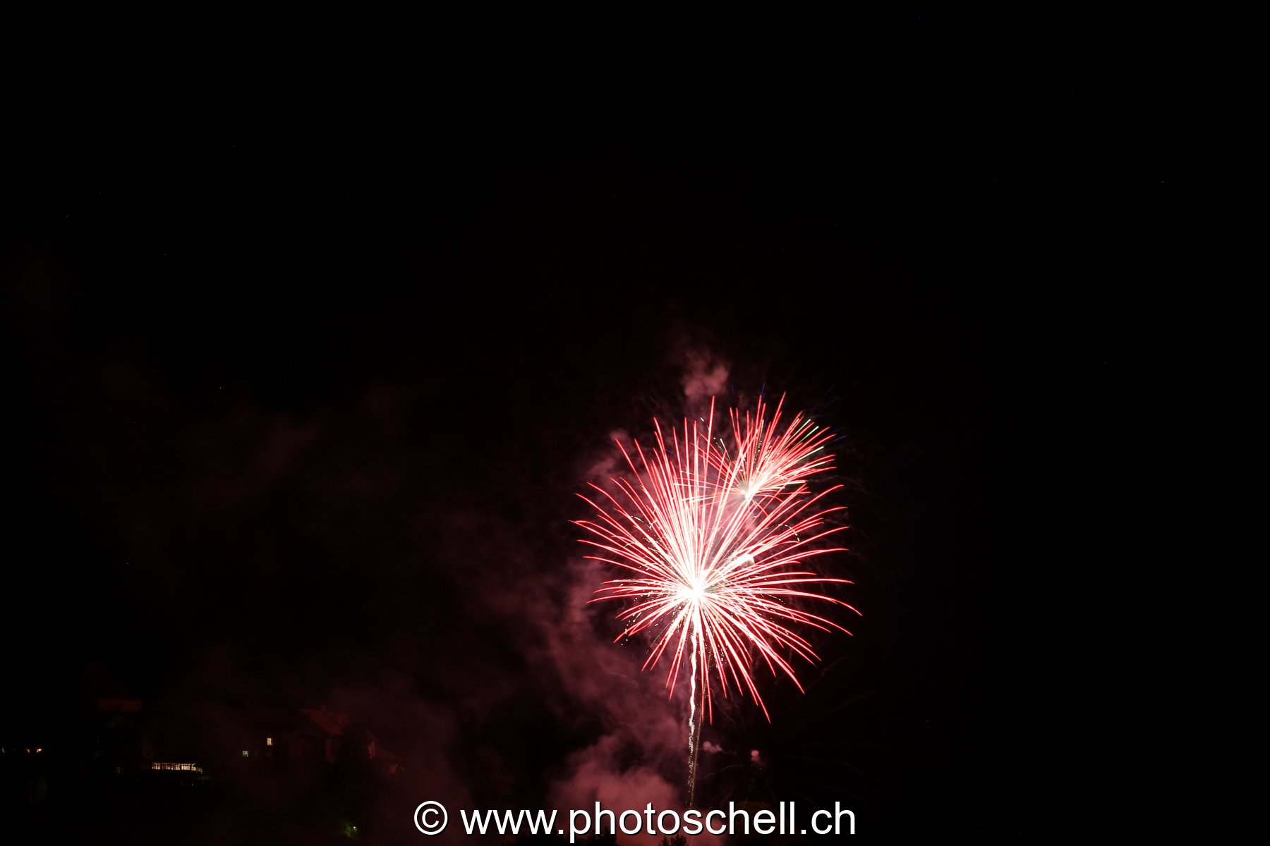 Feux d'artifices du premier août