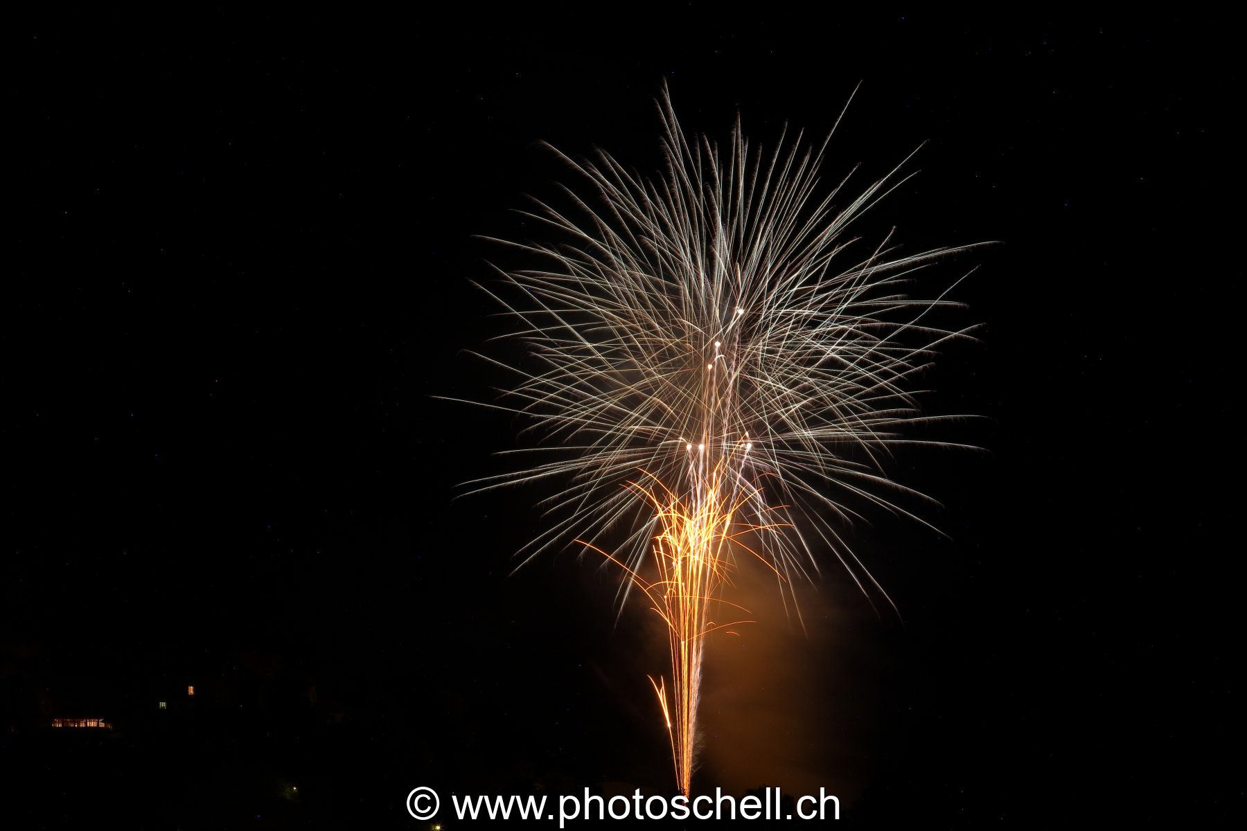 Feux d'artifices du premier août