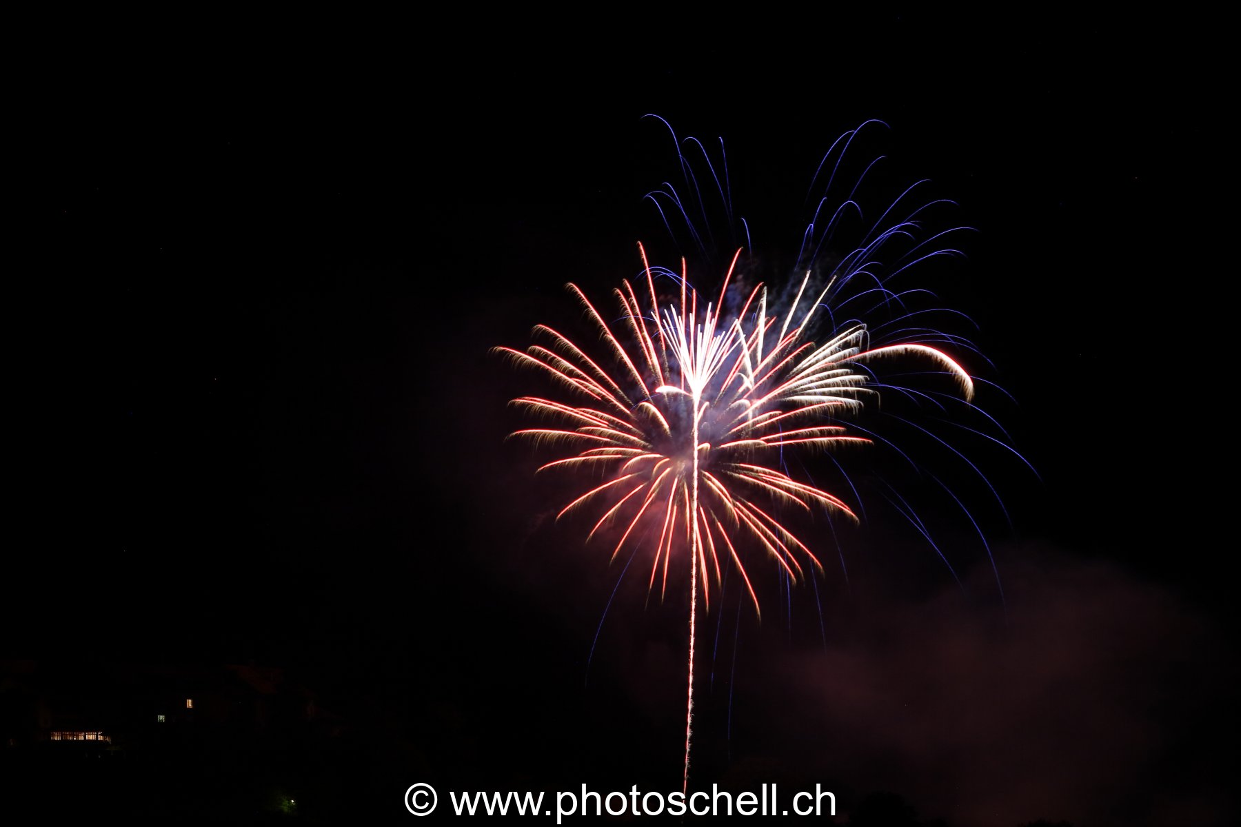 Feux d'artifices du premier août