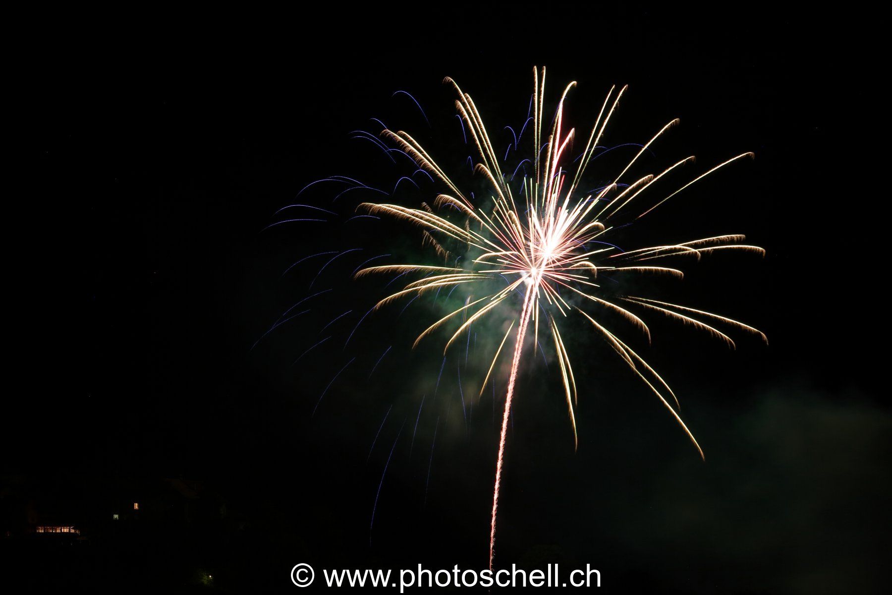 Feux d'artifices du premier août