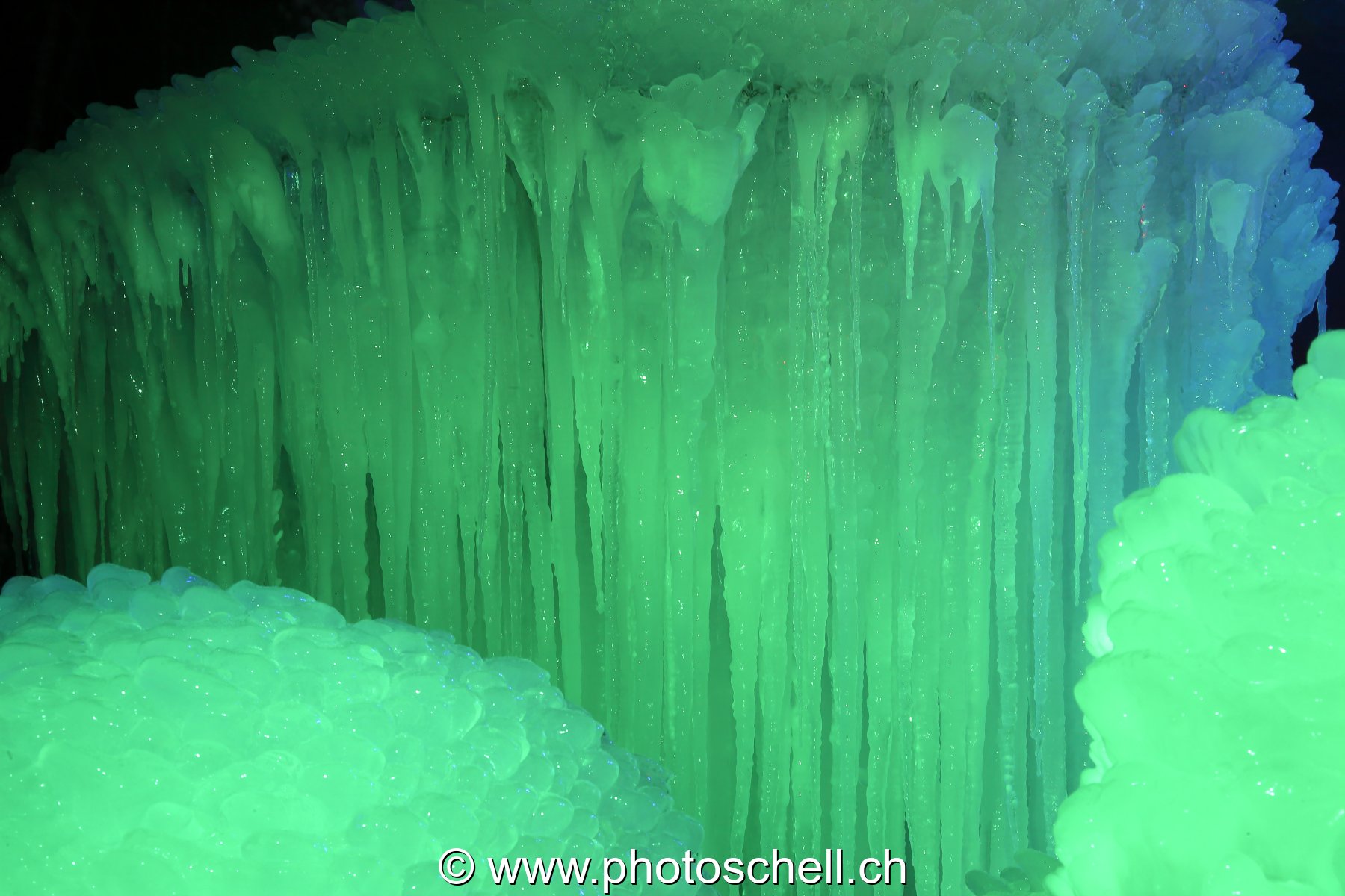 Palais de glace au Lac Noir / Eispaläste Schwarzsee