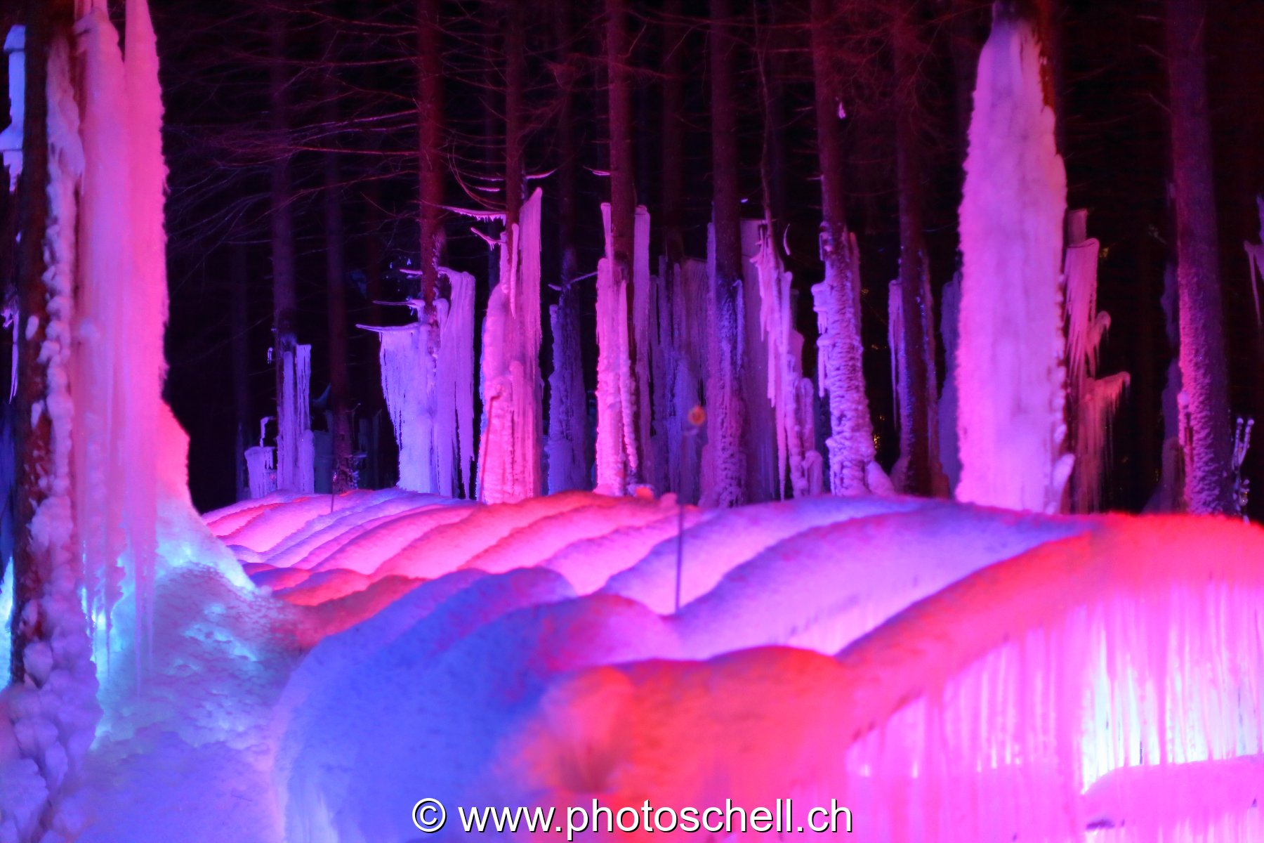 Palais de glace au Lac Noir / Eispaläste Schwarzsee