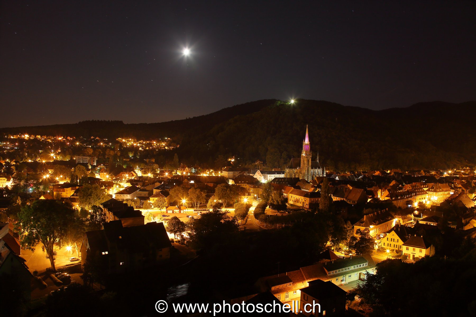 Thann vu depuis le Rangen