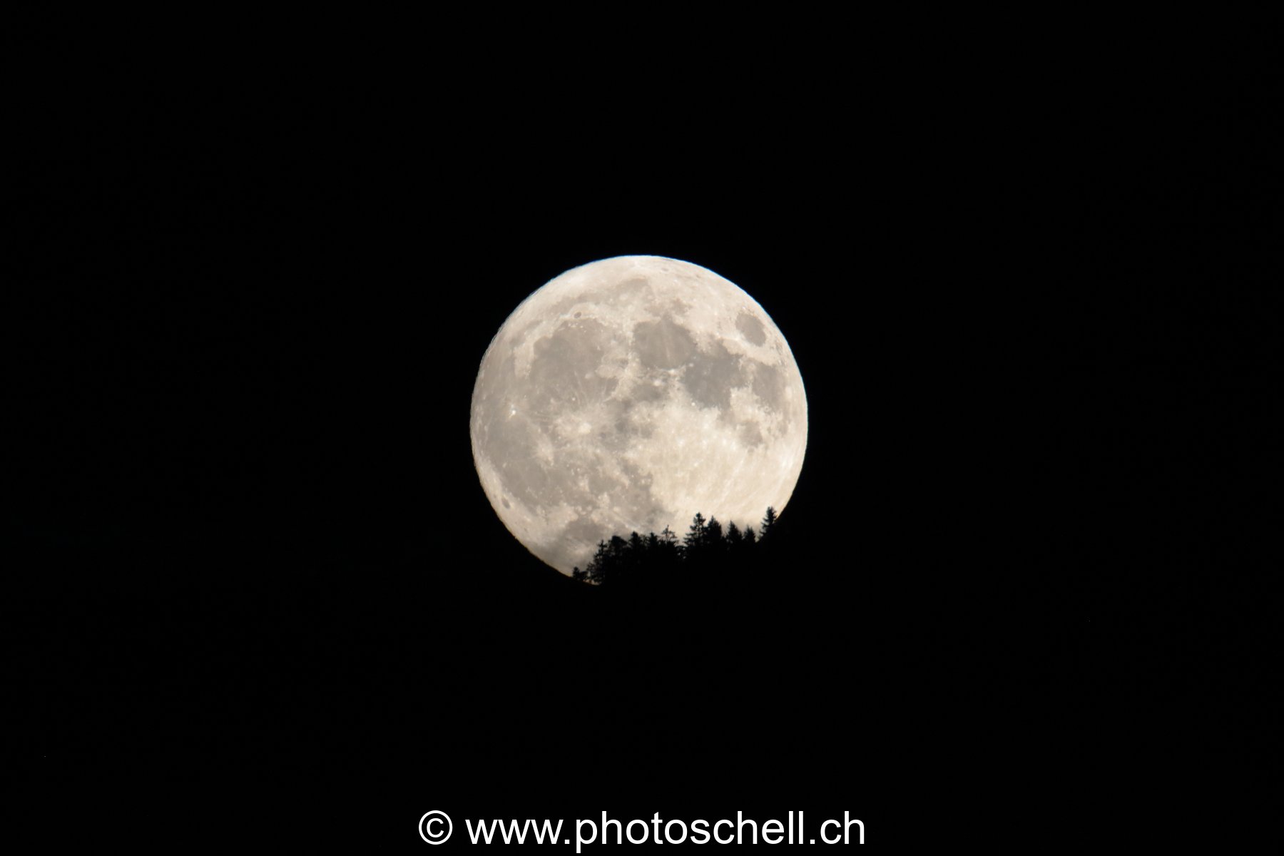 Lever de pleine lune