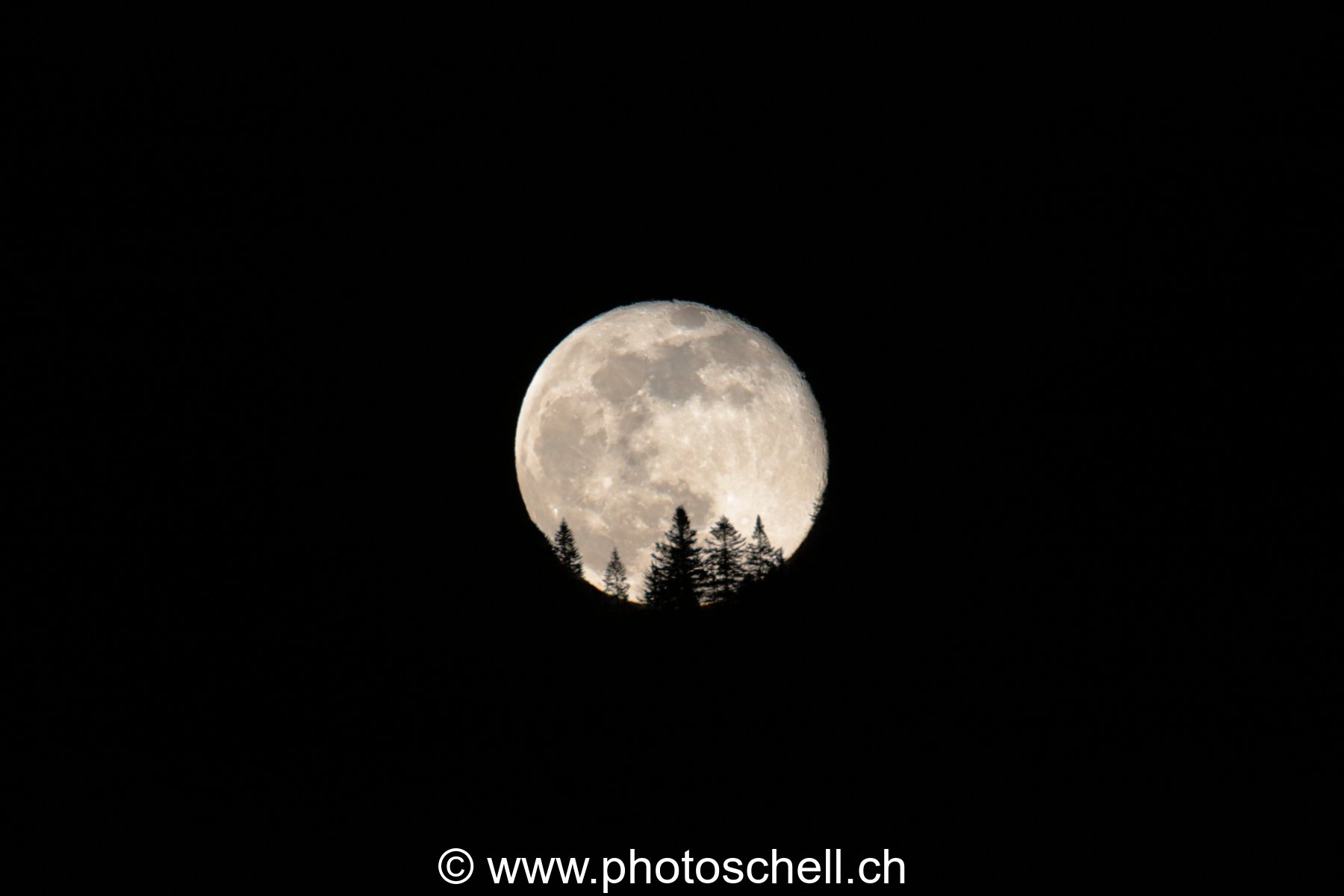 Lever de pleine lune