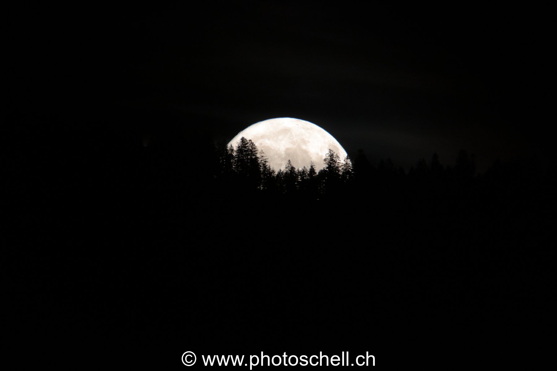 Lever de pleine lune