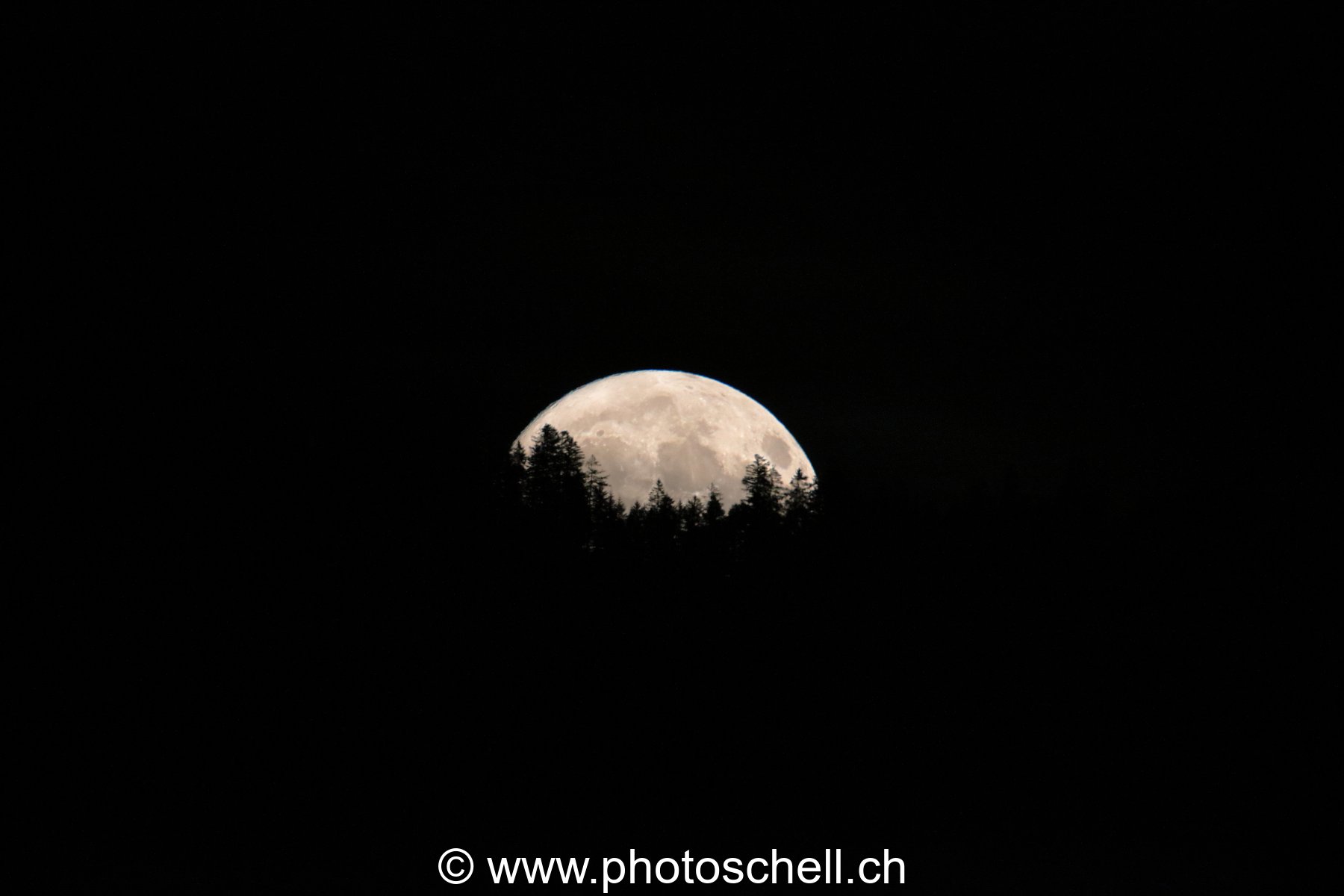 Lever de pleine lune