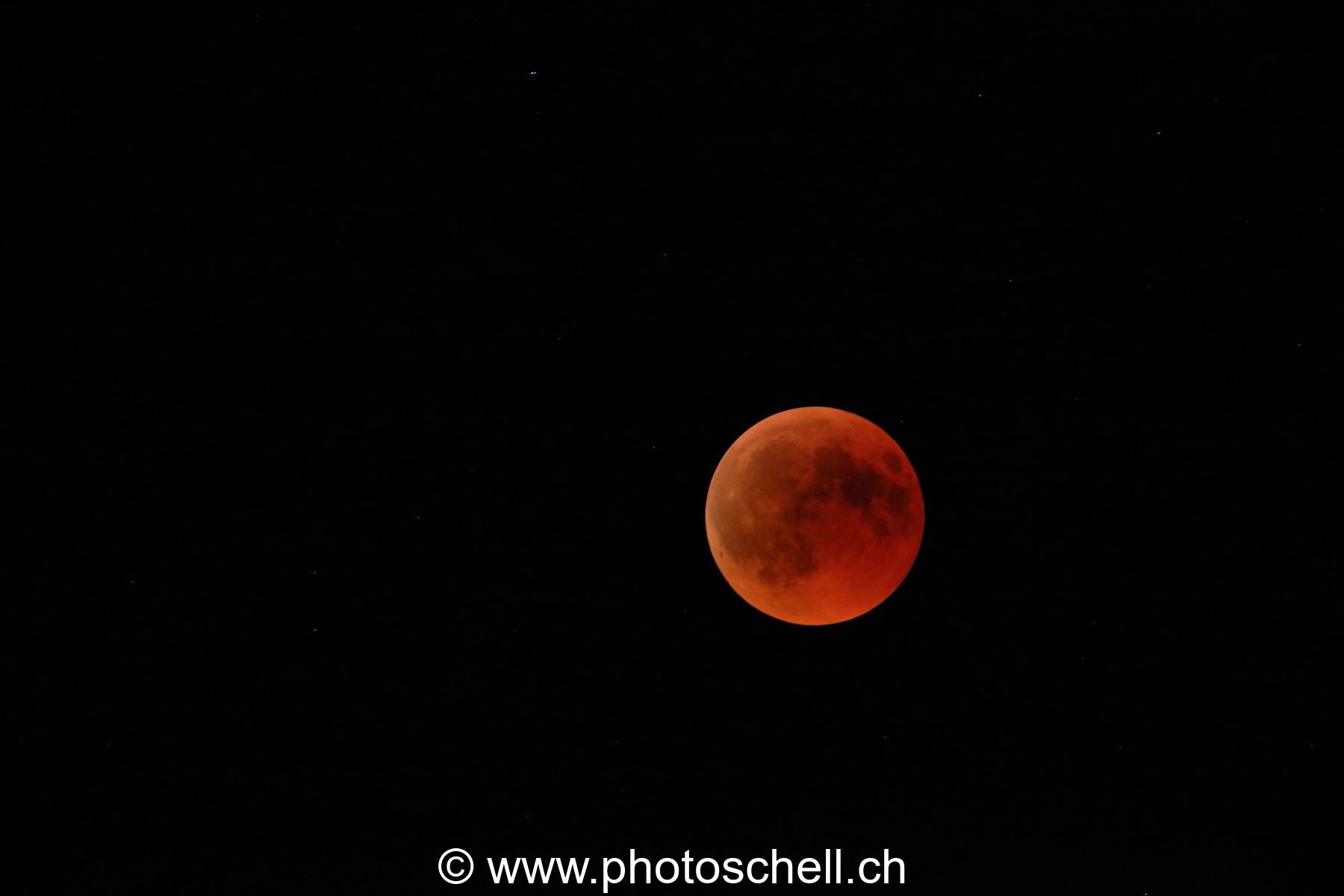 Eclipse complète de lune