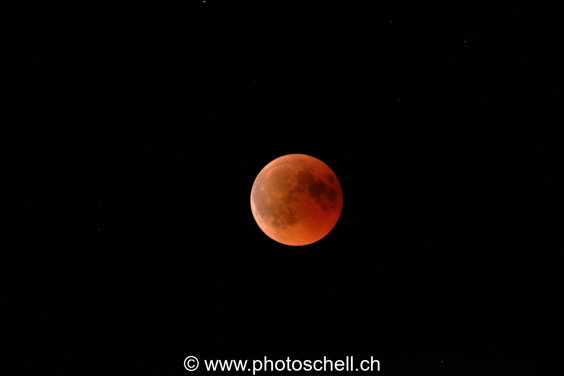 Eclipse complète de lune