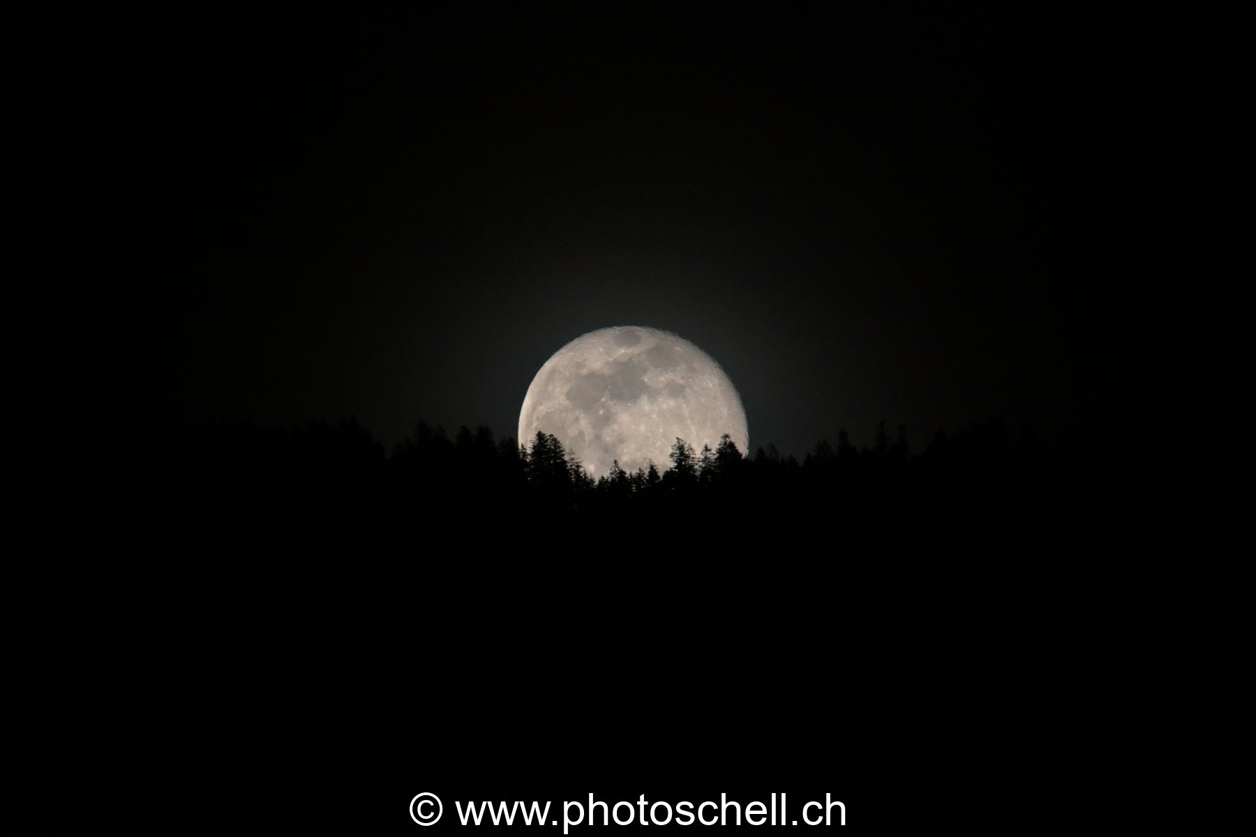 Lever de pleine lune