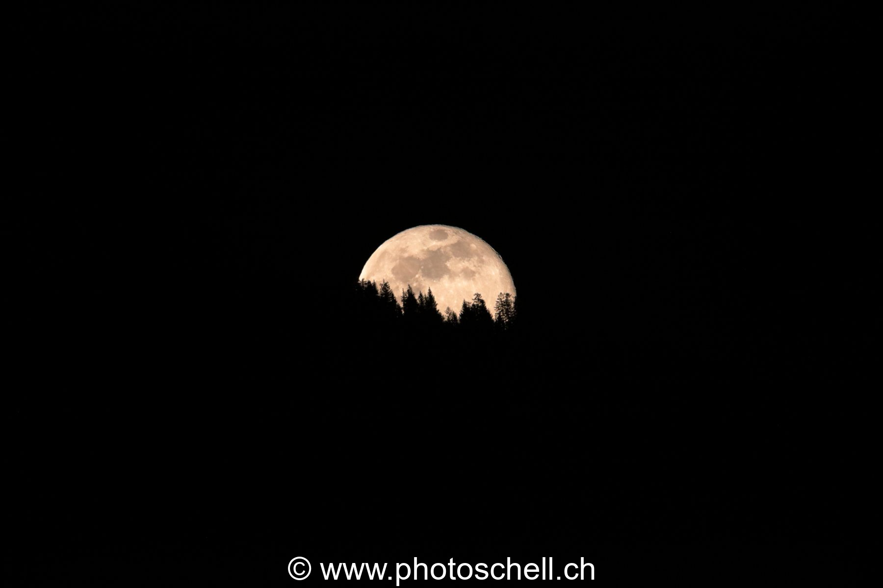Lever de pleine lune