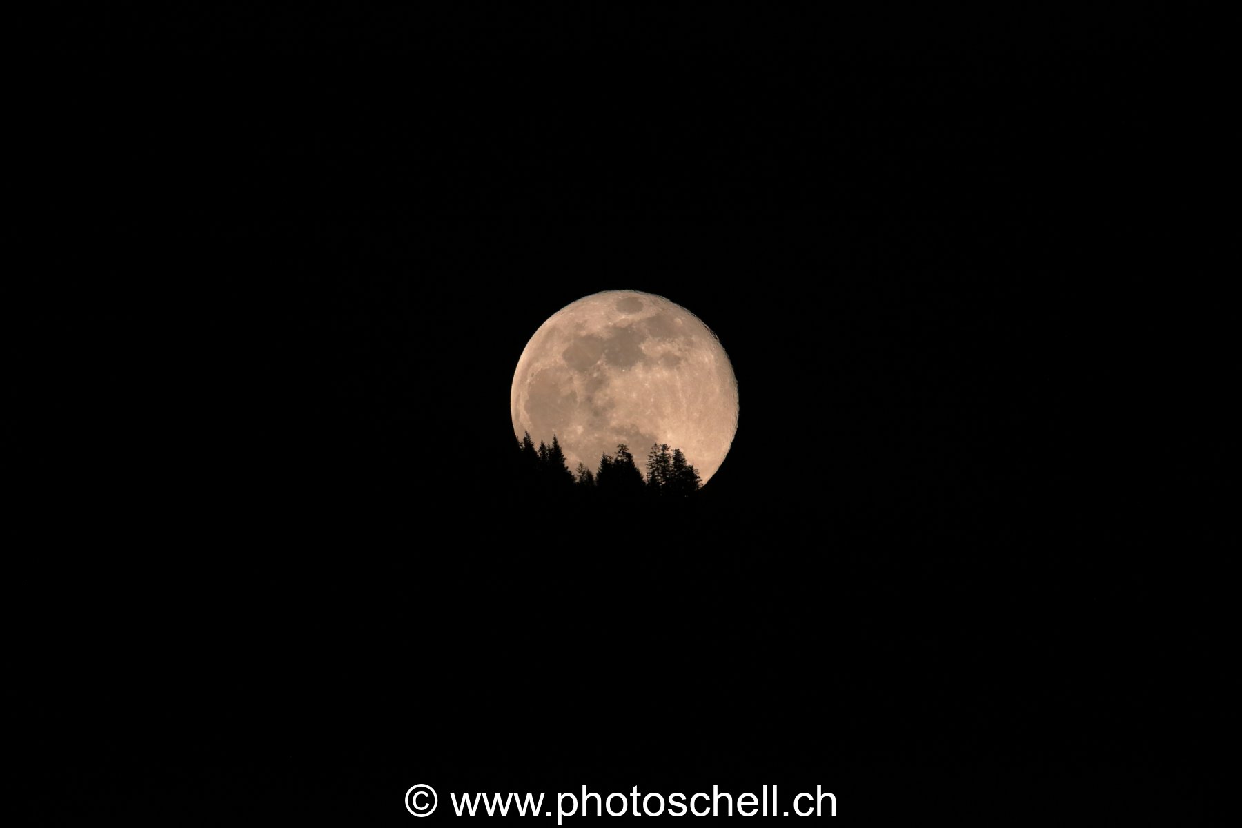 Lever de pleine lune