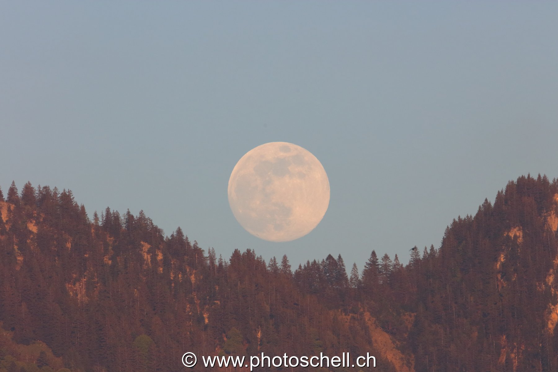 Lever de pleine lune